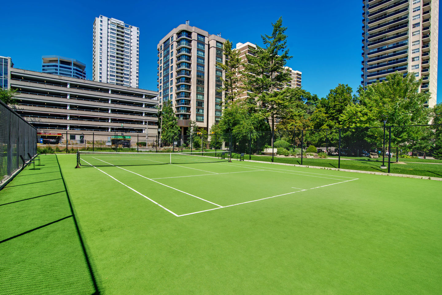 Outdoor Tennis Court