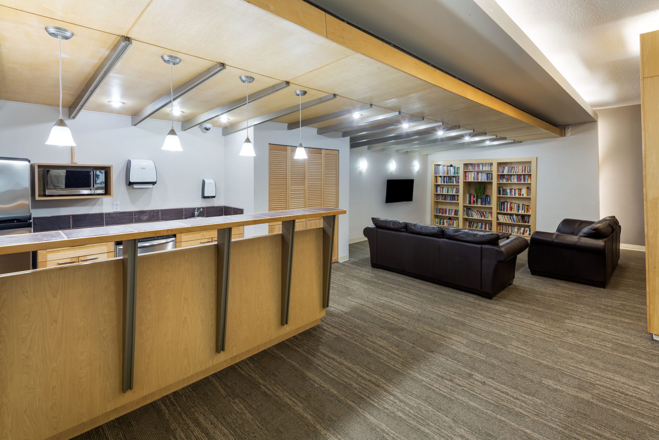 Relaxing Social and Games Room