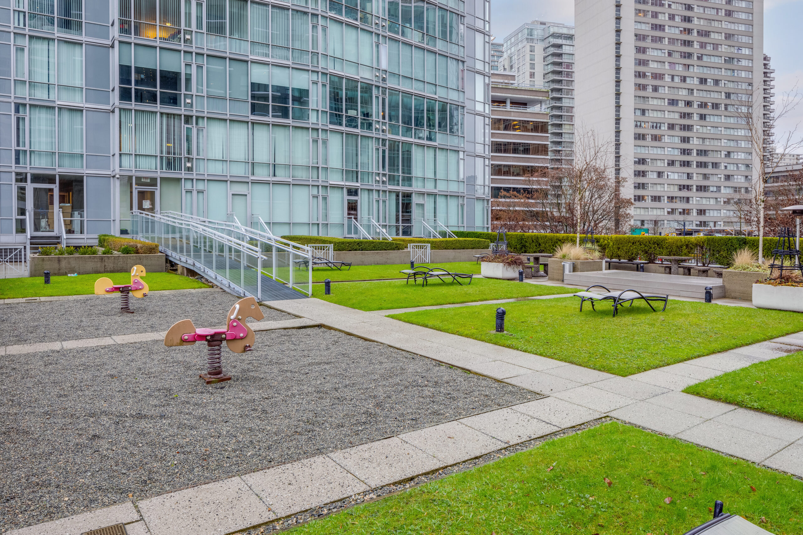 Open-Air Garden with Children Area