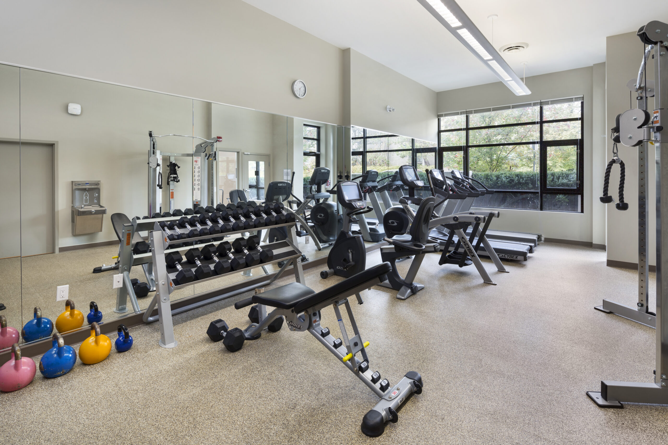 Modern Fitness Facility