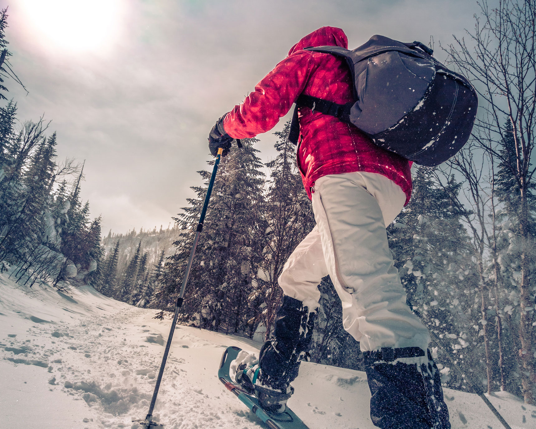 Embrace winter in the mountains.