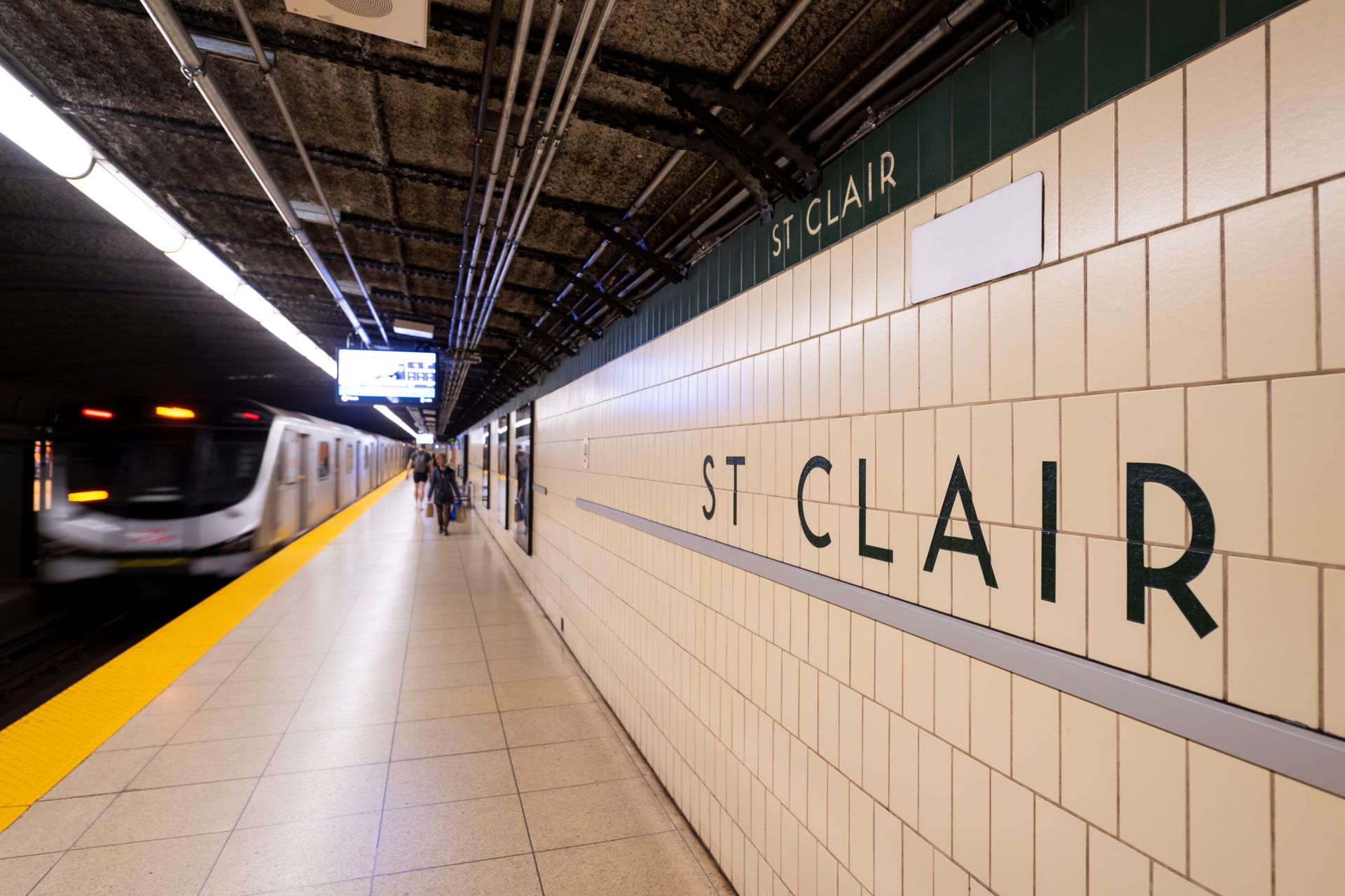 Yonge St. Clair TTC Subway
