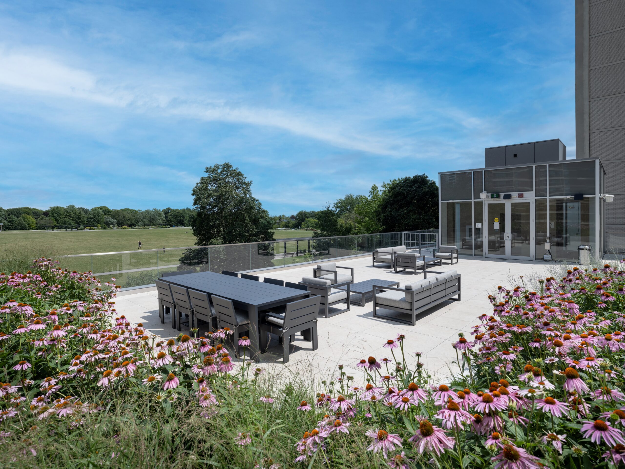 Amenity Pavilion Rooftop Terrace